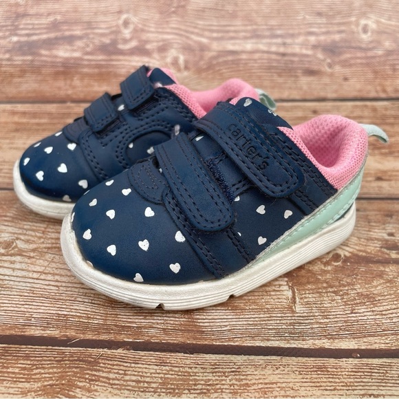 Carters Wonder Nation toddler baby walker shoes size 2, 2.5 sneakers sandals - Picture 4 of 12